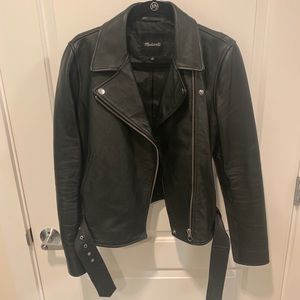 Madewell Ultimate Leather Motorcycle Jacket